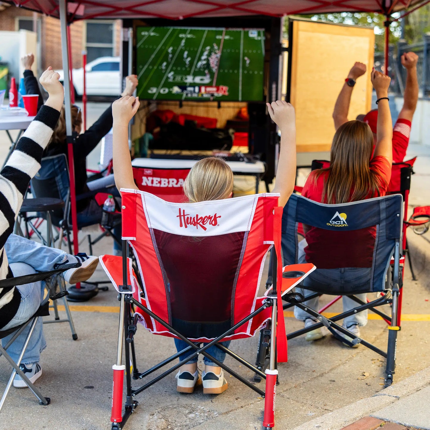 Comfort Pro Rocker™ - Nebraska Cornhuskers