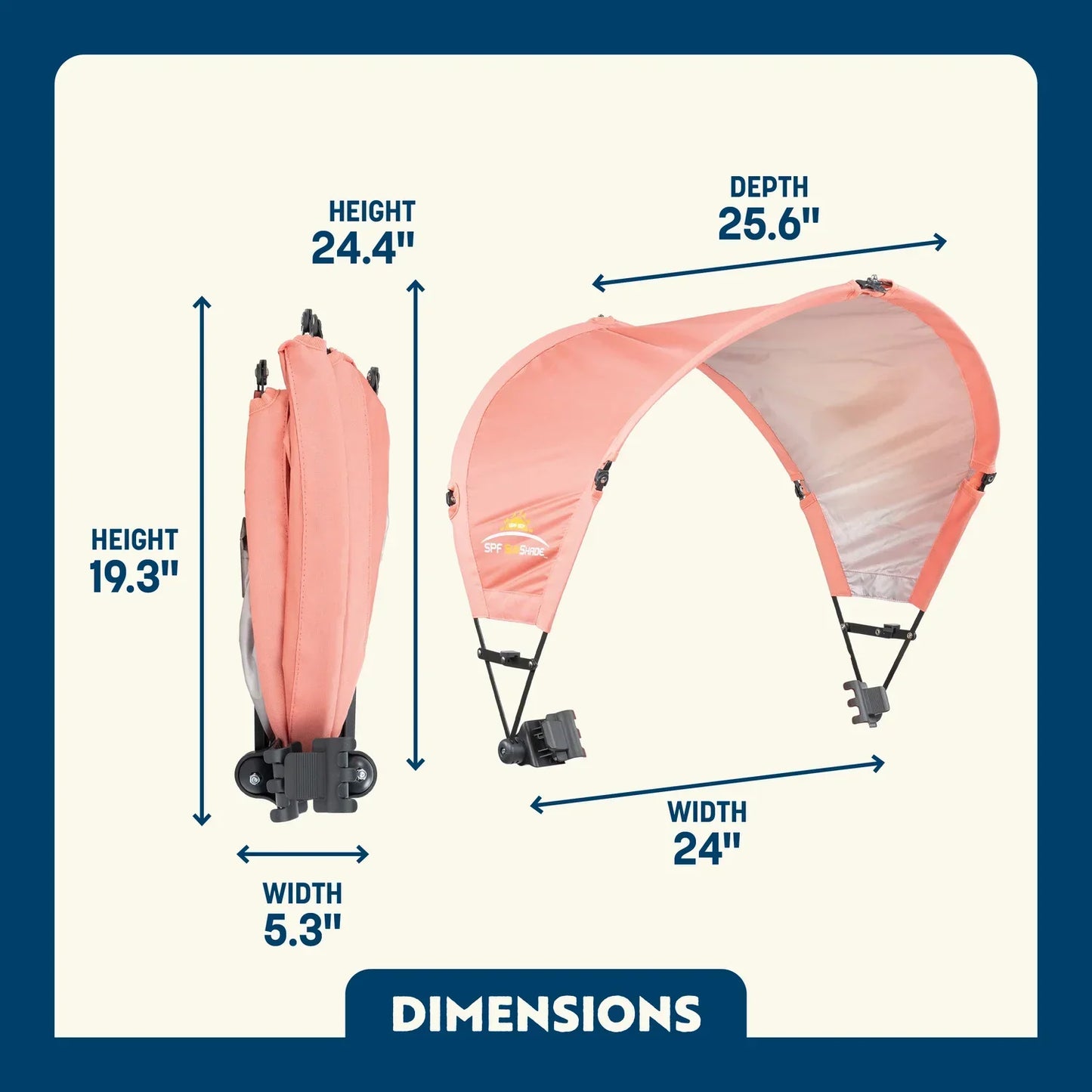 SunShade Accessory - Coral
