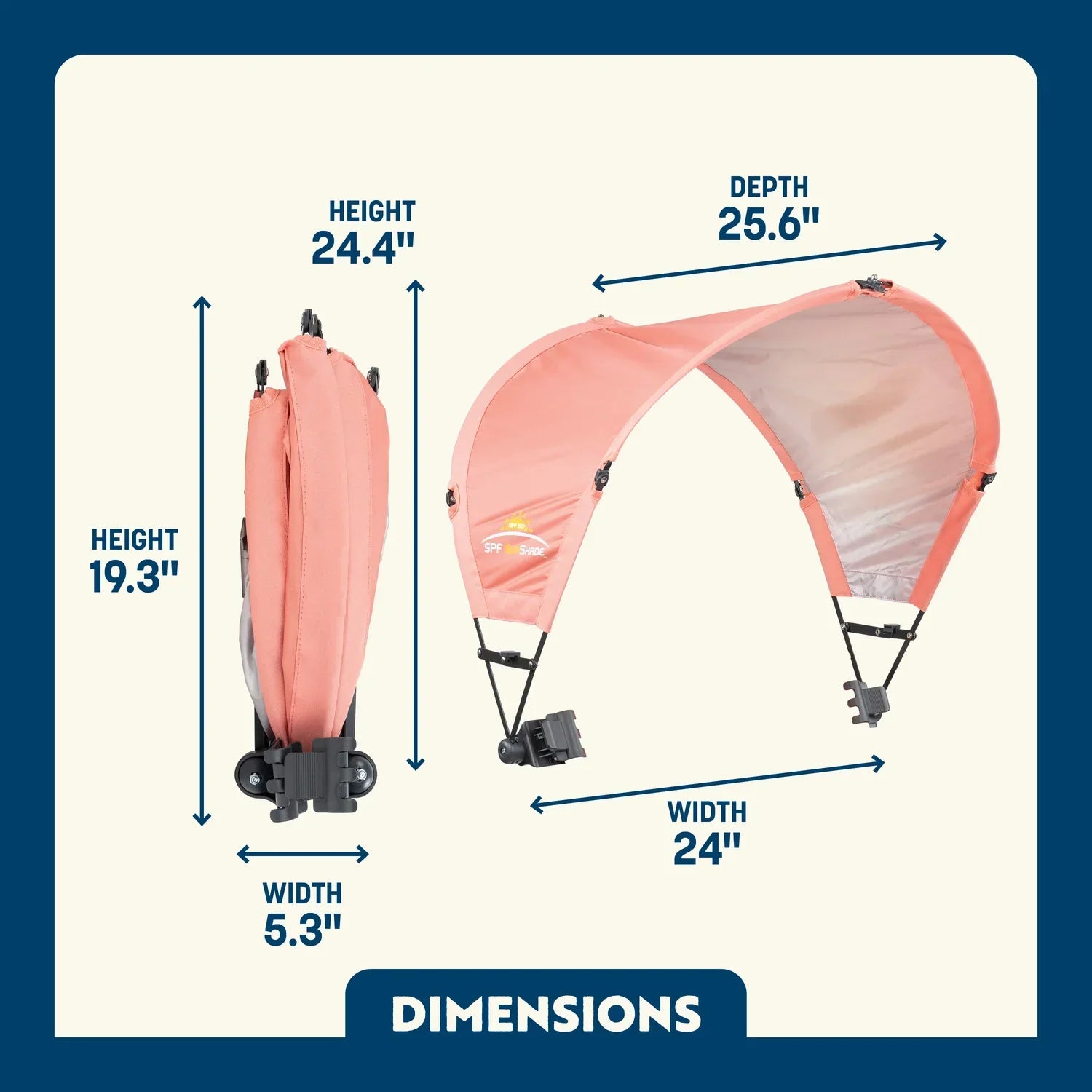SunShade Accessory - Coral